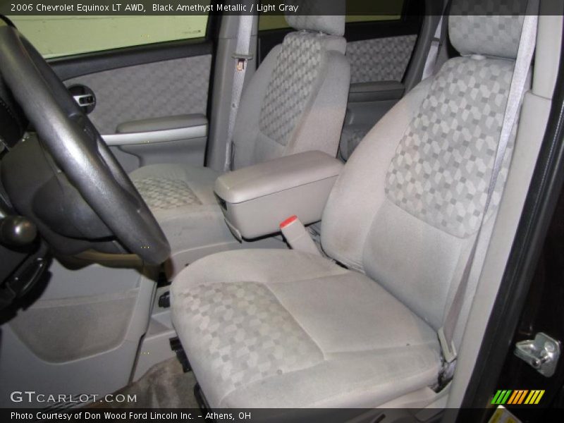 Black Amethyst Metallic / Light Gray 2006 Chevrolet Equinox LT AWD