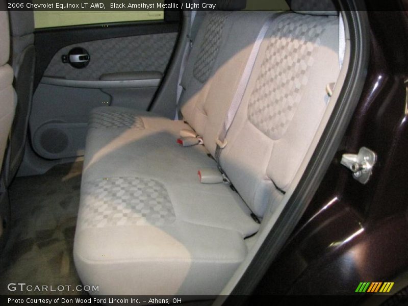 Black Amethyst Metallic / Light Gray 2006 Chevrolet Equinox LT AWD