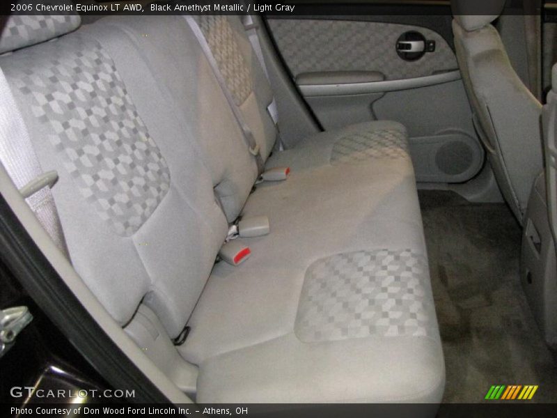 Black Amethyst Metallic / Light Gray 2006 Chevrolet Equinox LT AWD
