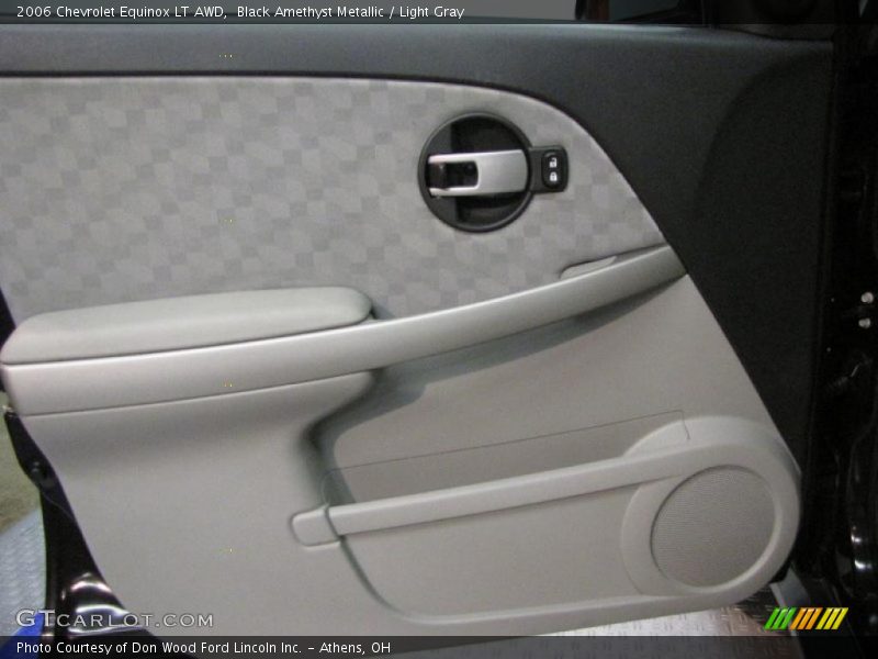Black Amethyst Metallic / Light Gray 2006 Chevrolet Equinox LT AWD