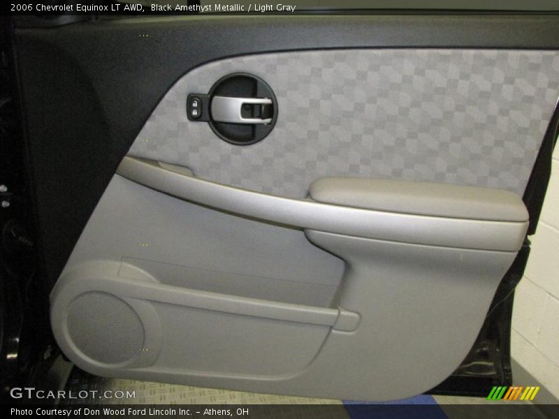 Black Amethyst Metallic / Light Gray 2006 Chevrolet Equinox LT AWD