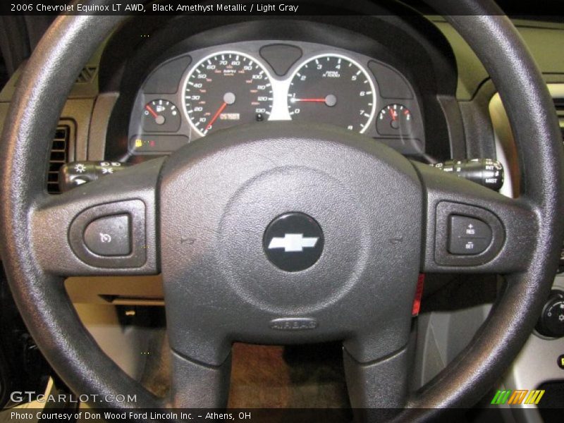 Black Amethyst Metallic / Light Gray 2006 Chevrolet Equinox LT AWD