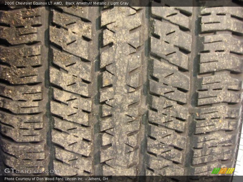 Black Amethyst Metallic / Light Gray 2006 Chevrolet Equinox LT AWD
