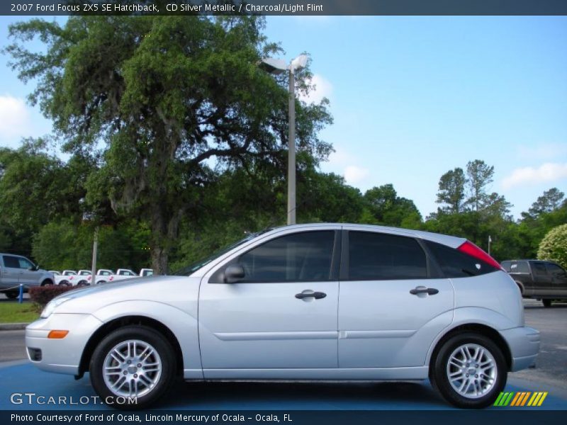 CD Silver Metallic / Charcoal/Light Flint 2007 Ford Focus ZX5 SE Hatchback