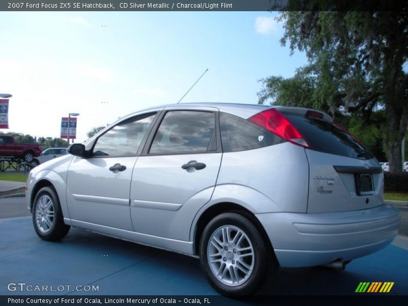 CD Silver Metallic / Charcoal/Light Flint 2007 Ford Focus ZX5 SE Hatchback