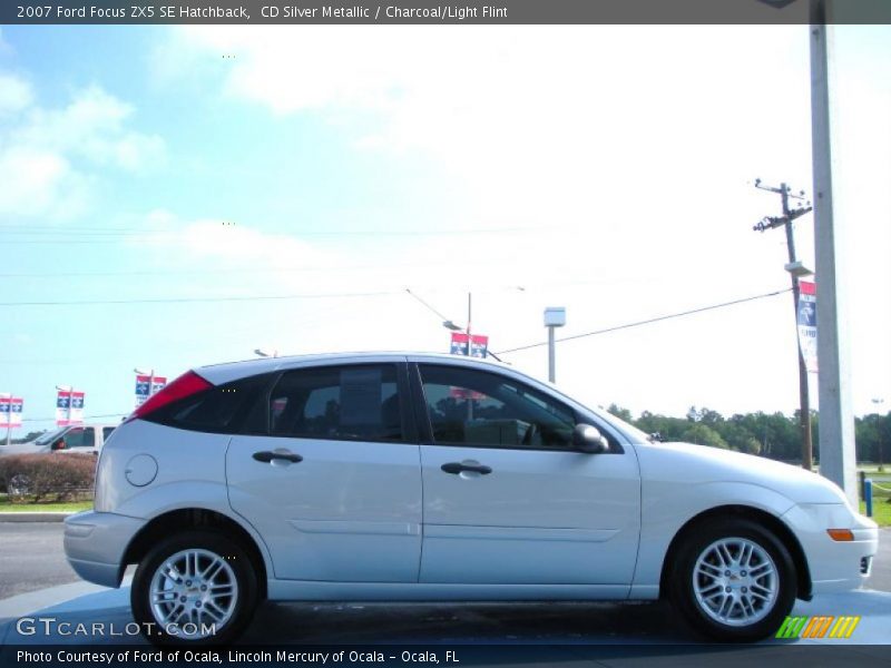 CD Silver Metallic / Charcoal/Light Flint 2007 Ford Focus ZX5 SE Hatchback