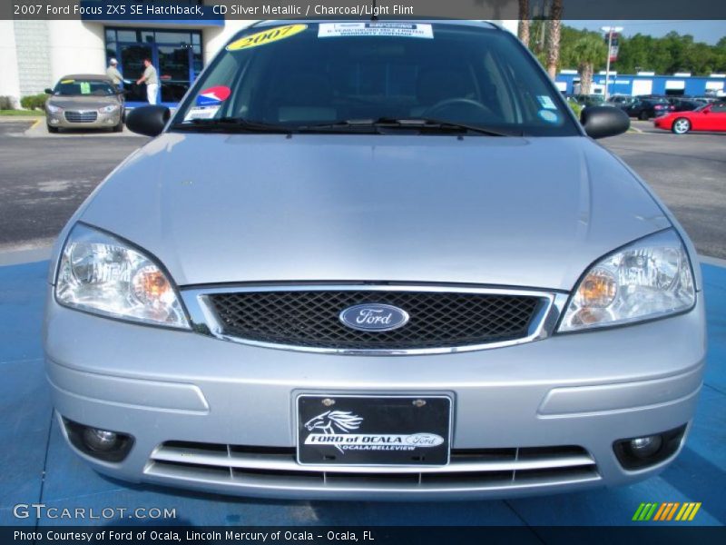 CD Silver Metallic / Charcoal/Light Flint 2007 Ford Focus ZX5 SE Hatchback