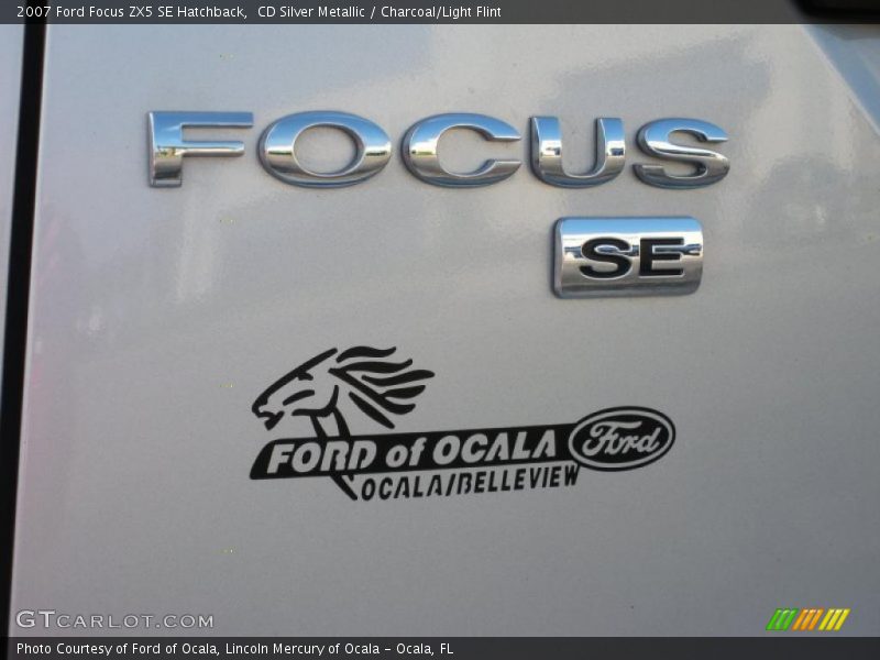 CD Silver Metallic / Charcoal/Light Flint 2007 Ford Focus ZX5 SE Hatchback