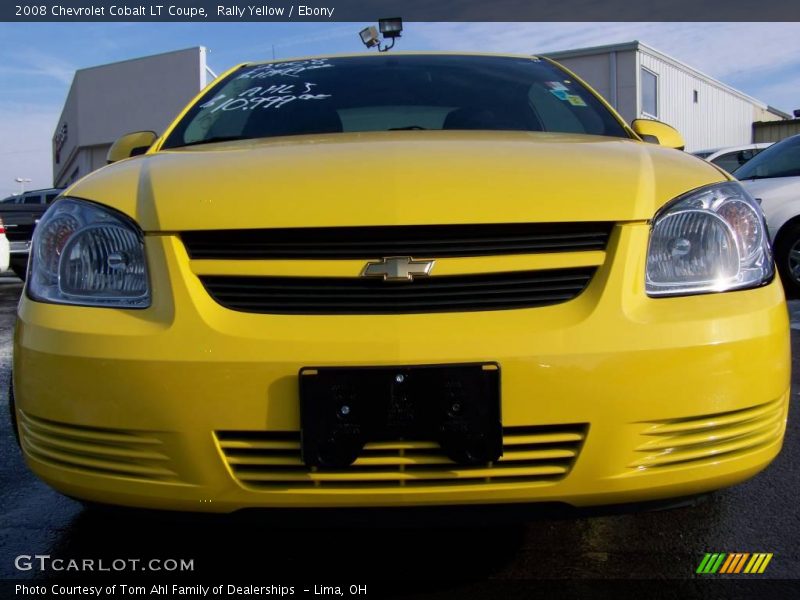 Rally Yellow / Ebony 2008 Chevrolet Cobalt LT Coupe