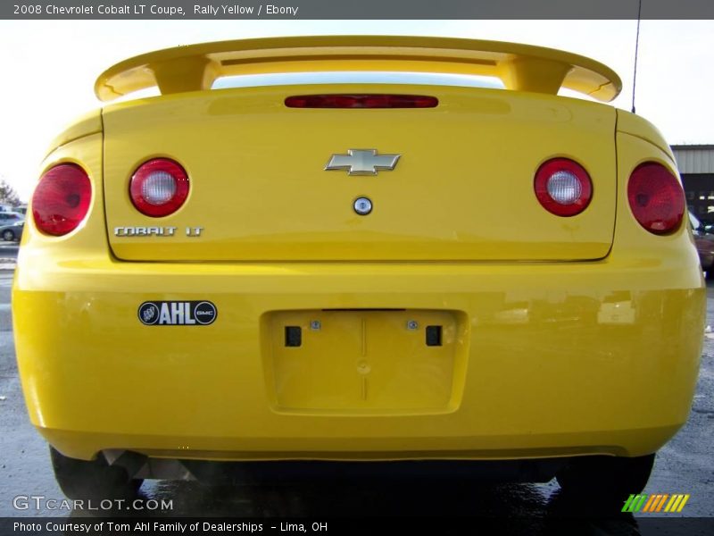 Rally Yellow / Ebony 2008 Chevrolet Cobalt LT Coupe