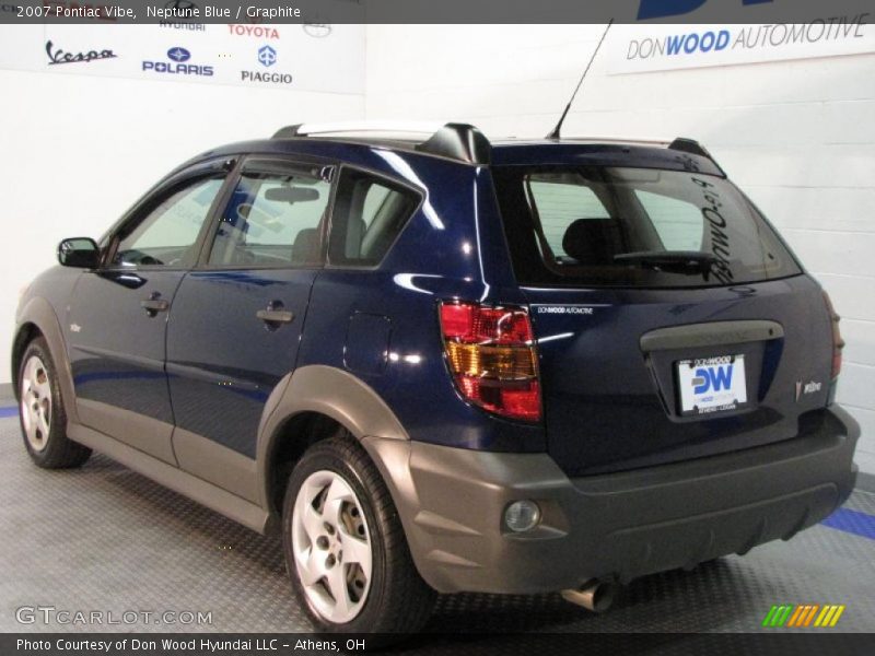 Neptune Blue / Graphite 2007 Pontiac Vibe