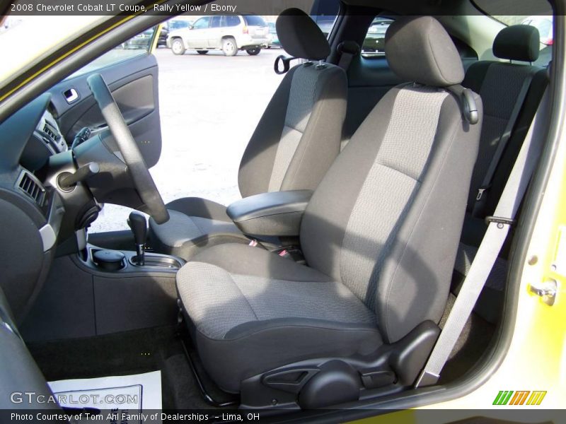 Rally Yellow / Ebony 2008 Chevrolet Cobalt LT Coupe