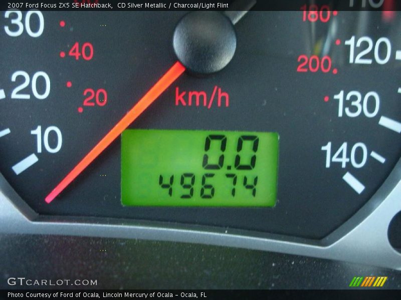 CD Silver Metallic / Charcoal/Light Flint 2007 Ford Focus ZX5 SE Hatchback