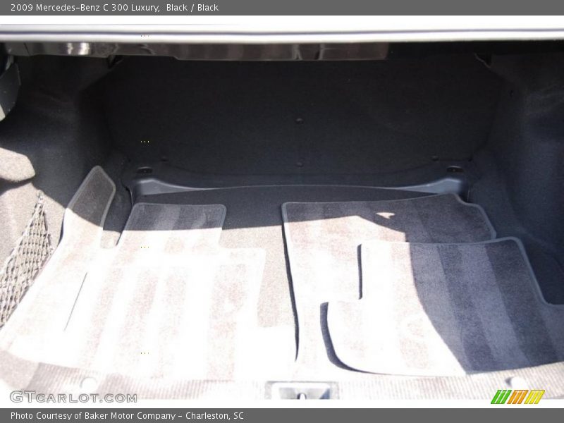 Black / Black 2009 Mercedes-Benz C 300 Luxury