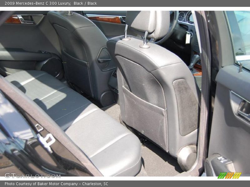 Black / Black 2009 Mercedes-Benz C 300 Luxury