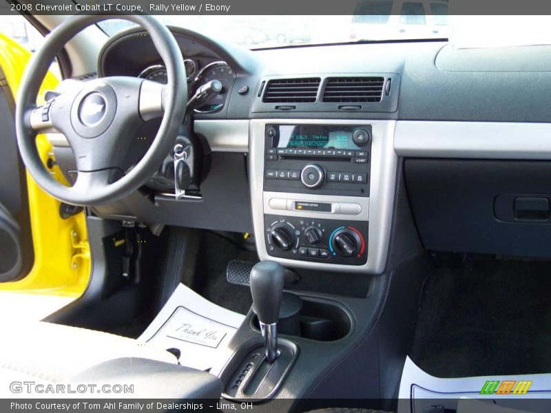 Rally Yellow / Ebony 2008 Chevrolet Cobalt LT Coupe