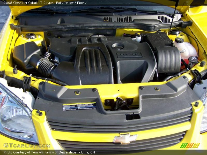 Rally Yellow / Ebony 2008 Chevrolet Cobalt LT Coupe