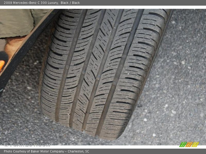 Black / Black 2009 Mercedes-Benz C 300 Luxury