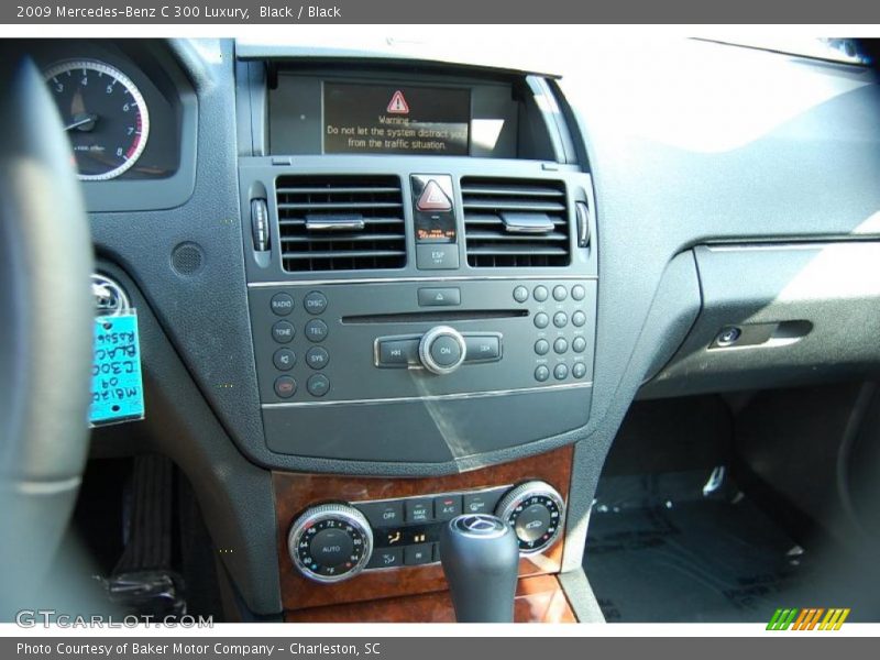 Black / Black 2009 Mercedes-Benz C 300 Luxury