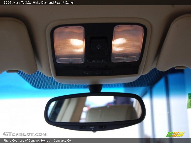 White Diamond Pearl / Camel 2006 Acura TL 3.2