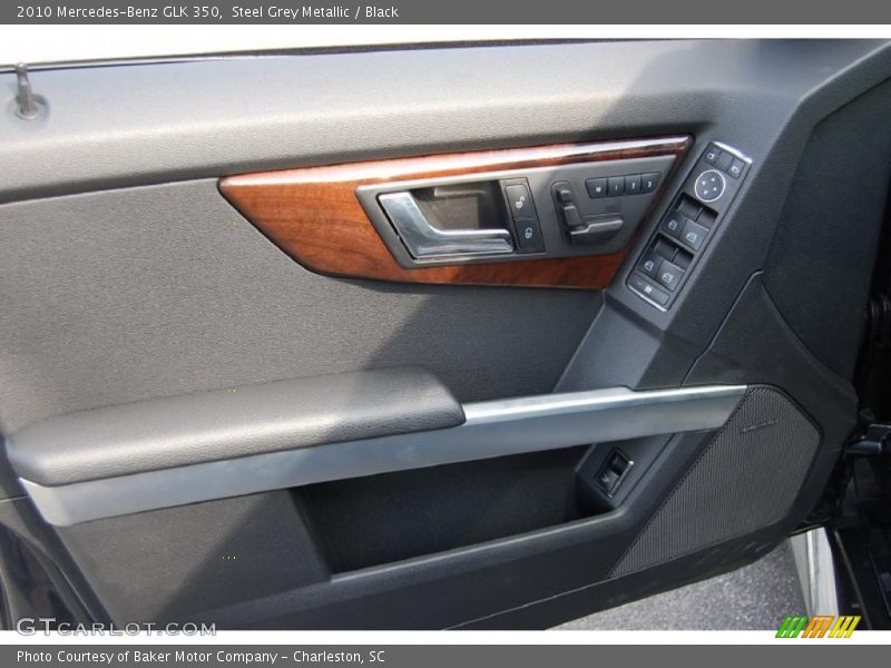 Steel Grey Metallic / Black 2010 Mercedes-Benz GLK 350
