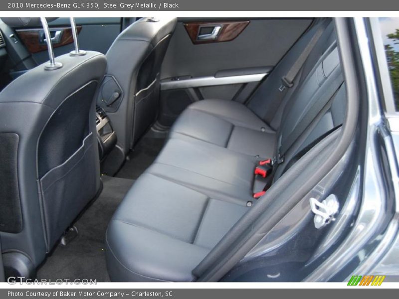 Steel Grey Metallic / Black 2010 Mercedes-Benz GLK 350