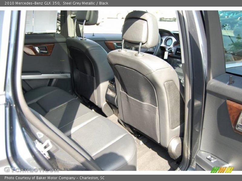 Steel Grey Metallic / Black 2010 Mercedes-Benz GLK 350