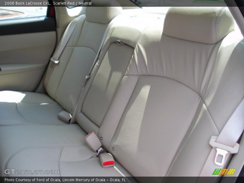Scarlett Red / Neutral 2008 Buick LaCrosse CXL