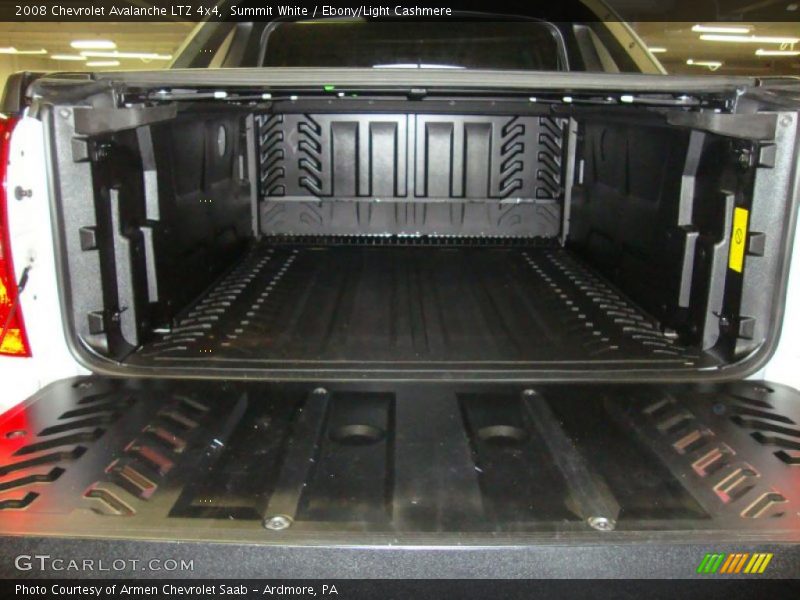 Summit White / Ebony/Light Cashmere 2008 Chevrolet Avalanche LTZ 4x4