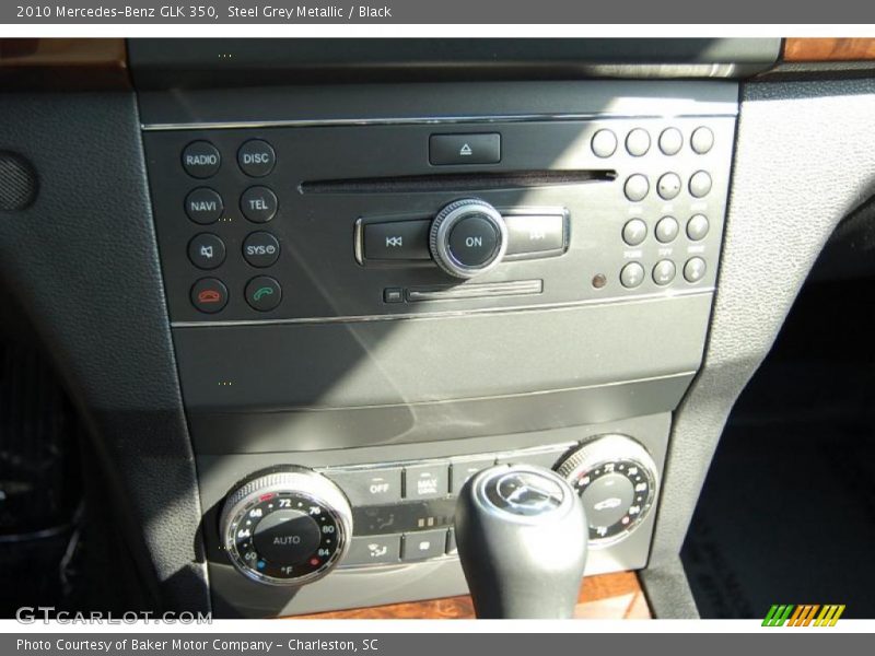 Steel Grey Metallic / Black 2010 Mercedes-Benz GLK 350