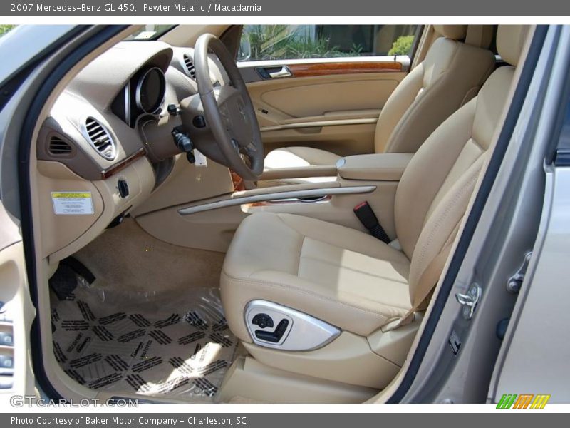 Pewter Metallic / Macadamia 2007 Mercedes-Benz GL 450