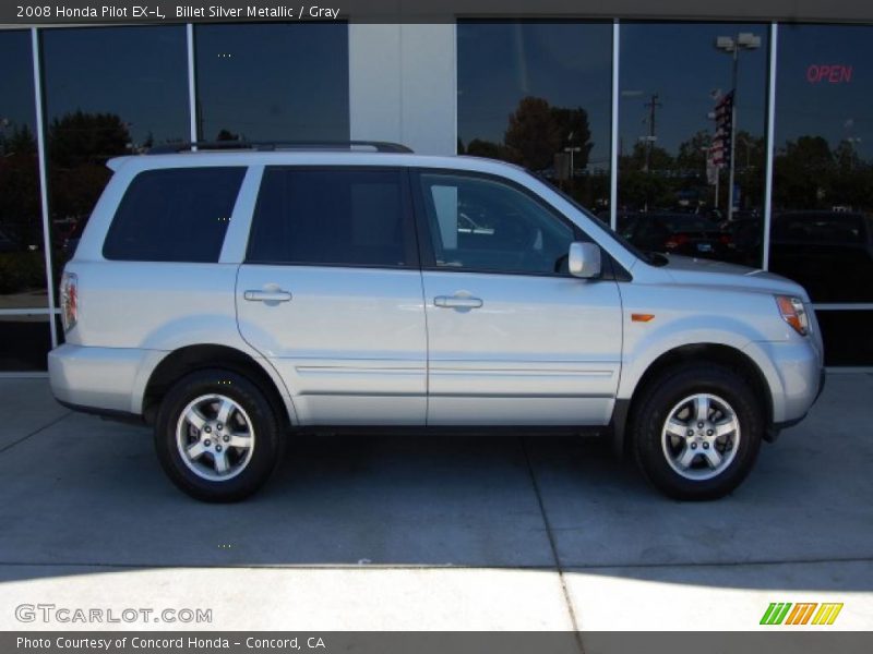 Billet Silver Metallic / Gray 2008 Honda Pilot EX-L