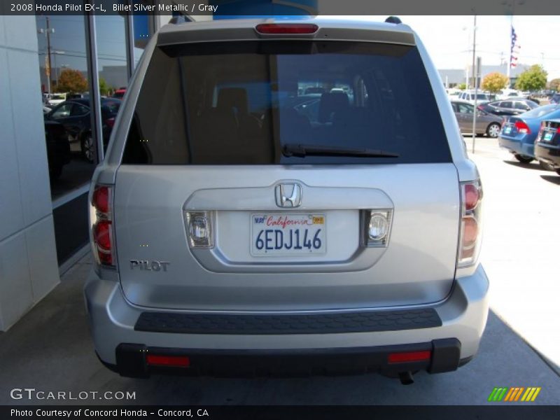 Billet Silver Metallic / Gray 2008 Honda Pilot EX-L