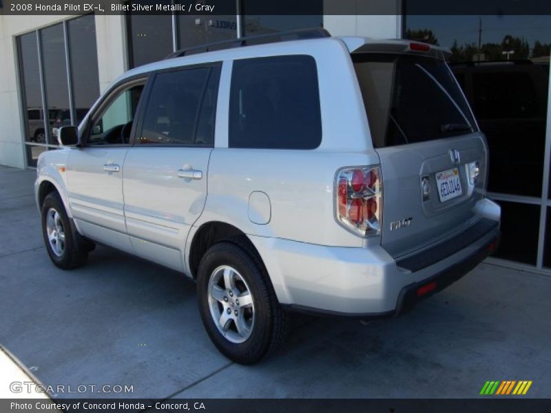 Billet Silver Metallic / Gray 2008 Honda Pilot EX-L