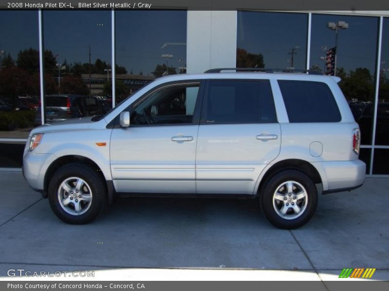 Billet Silver Metallic / Gray 2008 Honda Pilot EX-L