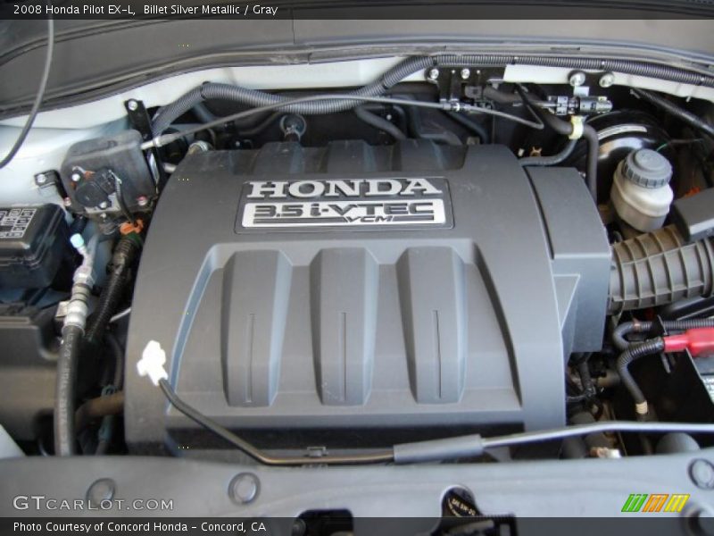 Billet Silver Metallic / Gray 2008 Honda Pilot EX-L