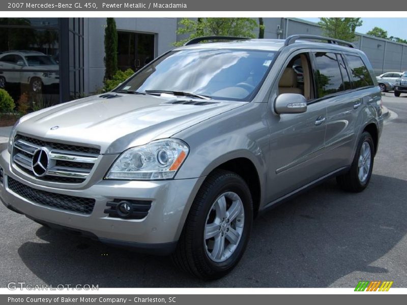 Pewter Metallic / Macadamia 2007 Mercedes-Benz GL 450