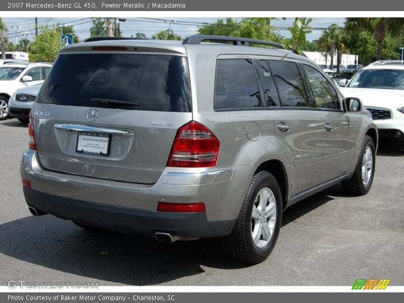 Pewter Metallic / Macadamia 2007 Mercedes-Benz GL 450