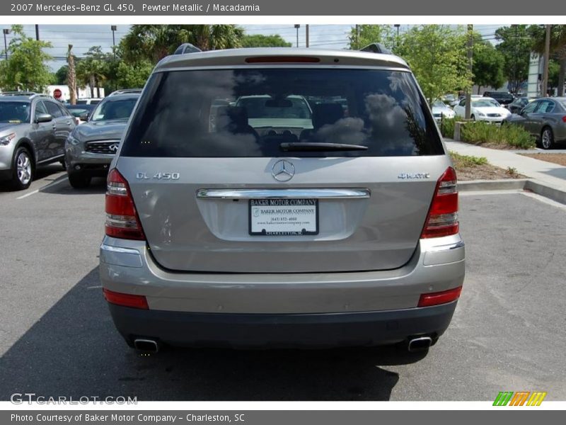 Pewter Metallic / Macadamia 2007 Mercedes-Benz GL 450