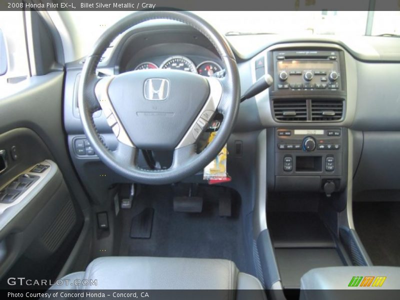 Billet Silver Metallic / Gray 2008 Honda Pilot EX-L