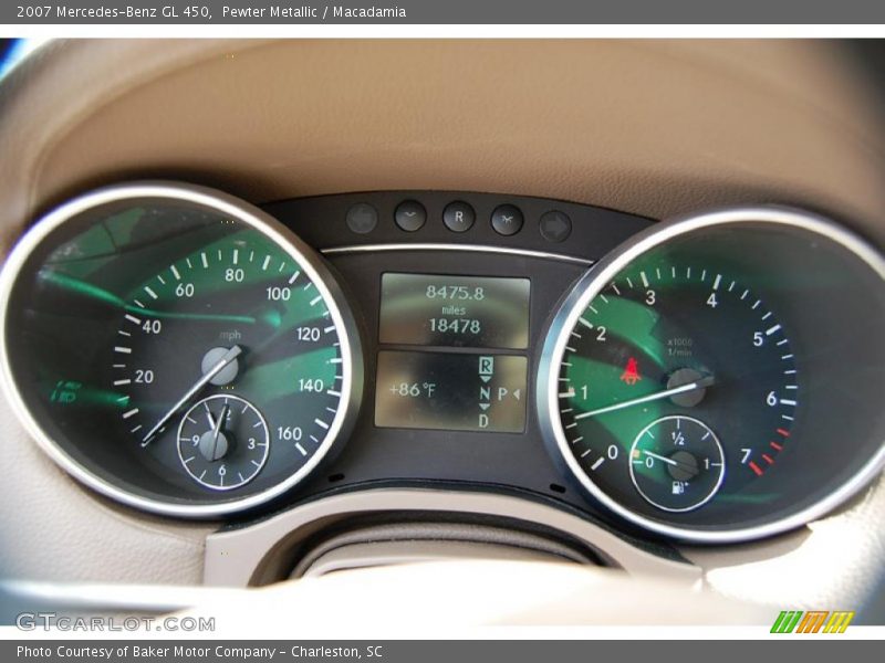Pewter Metallic / Macadamia 2007 Mercedes-Benz GL 450