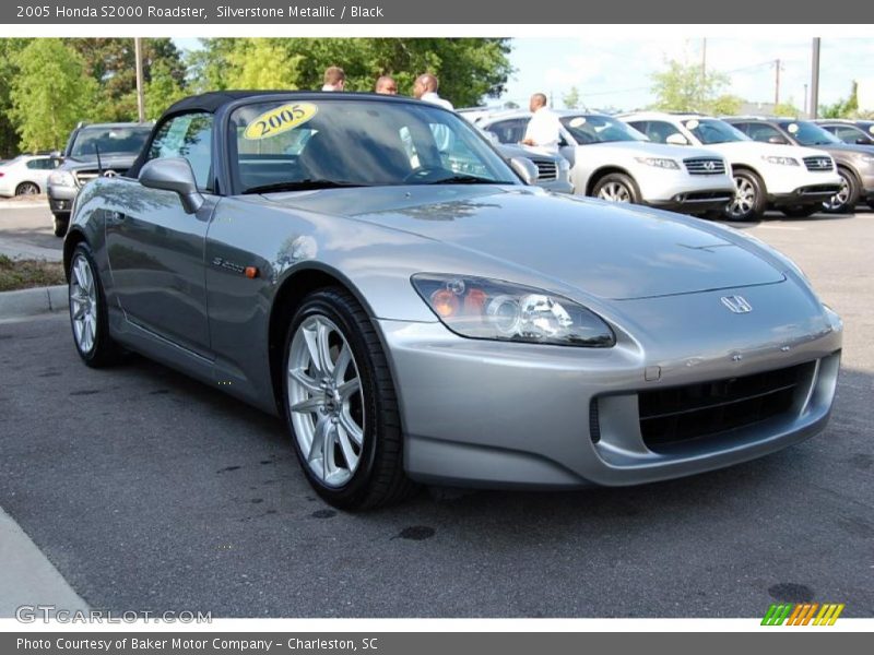 Silverstone Metallic / Black 2005 Honda S2000 Roadster