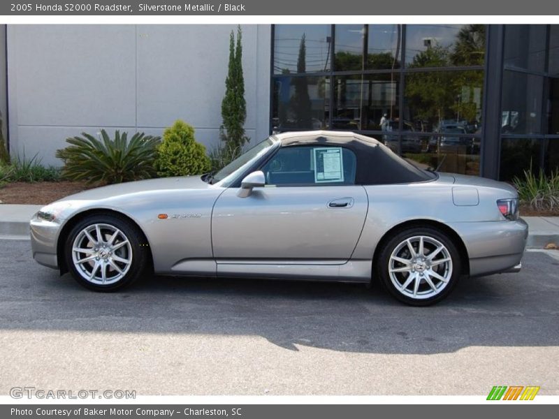Silverstone Metallic / Black 2005 Honda S2000 Roadster