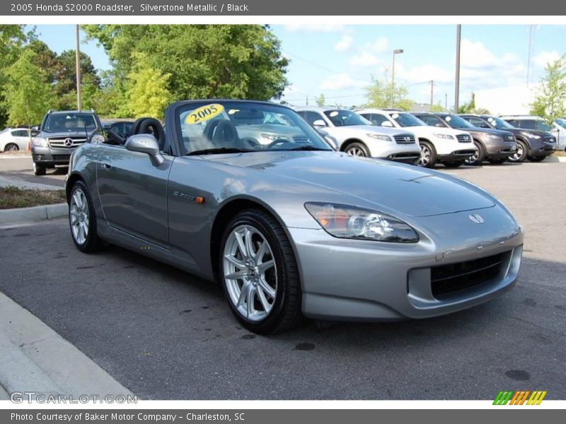 Silverstone Metallic / Black 2005 Honda S2000 Roadster