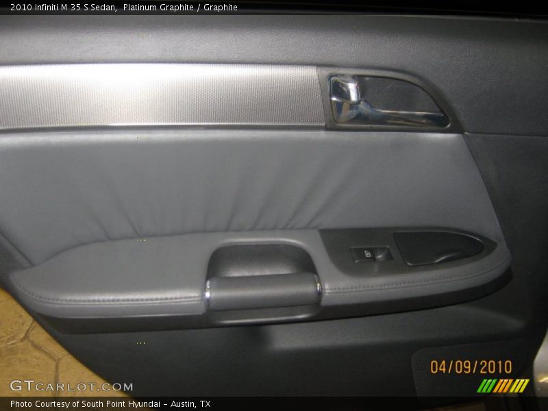 Platinum Graphite / Graphite 2010 Infiniti M 35 S Sedan