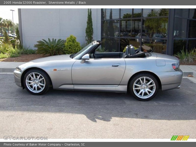 Silverstone Metallic / Black 2005 Honda S2000 Roadster