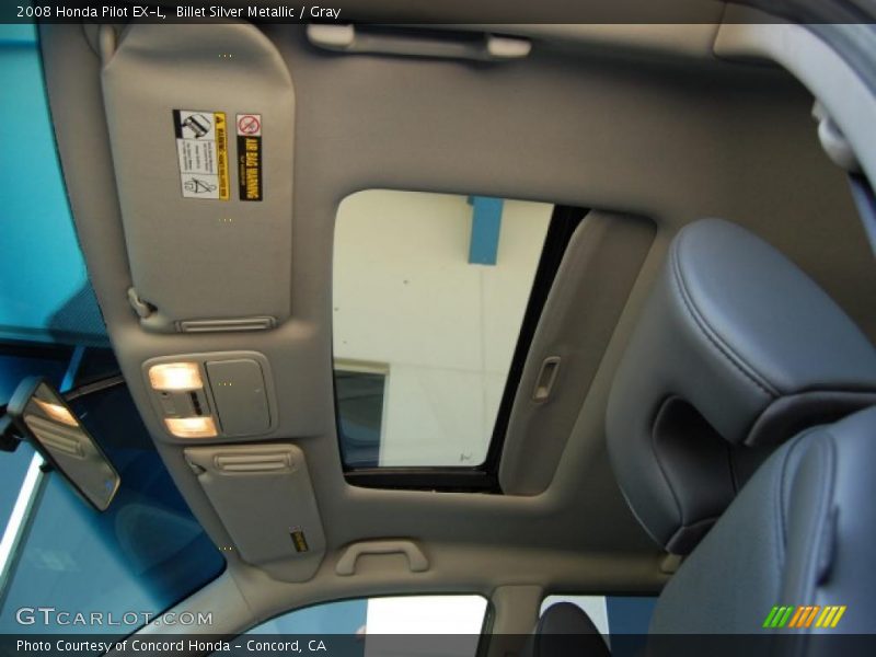 Billet Silver Metallic / Gray 2008 Honda Pilot EX-L