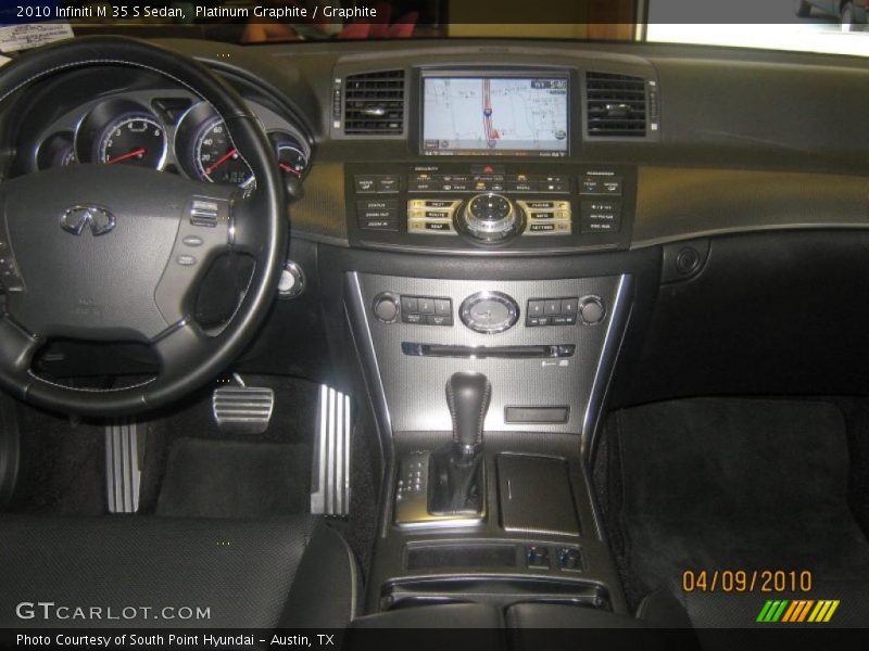Platinum Graphite / Graphite 2010 Infiniti M 35 S Sedan