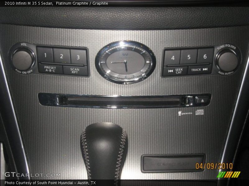 Platinum Graphite / Graphite 2010 Infiniti M 35 S Sedan