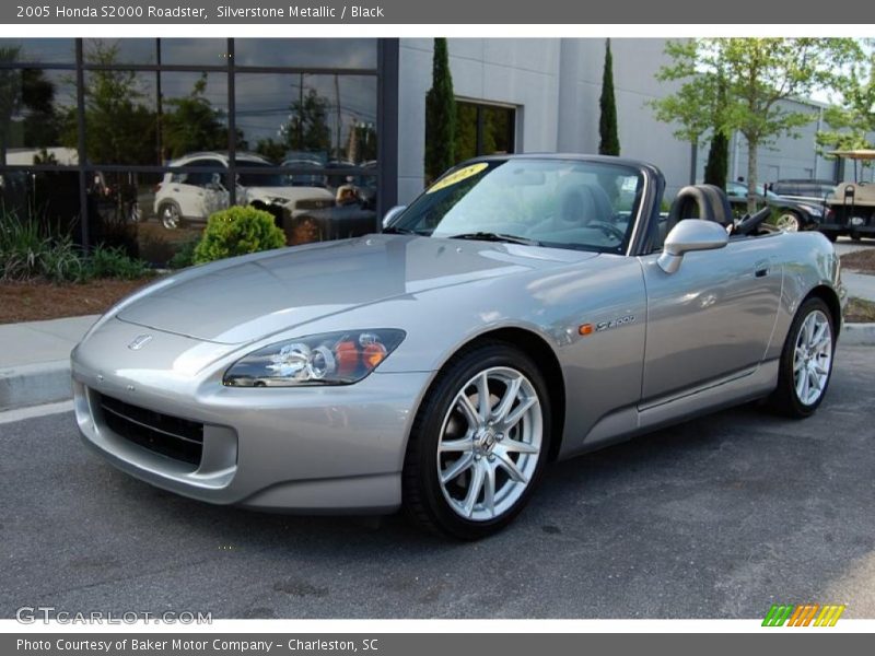 Silverstone Metallic / Black 2005 Honda S2000 Roadster